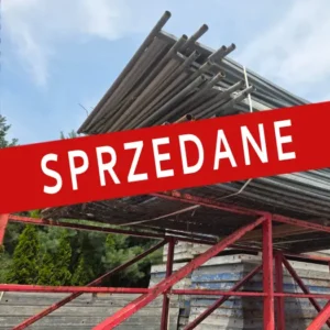 Używane tymczasowe ogrodzenie budowlane – kompletny zestaw