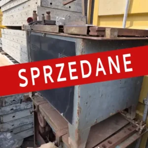 Elektryczna giętarka do zbrojeń rur używana
